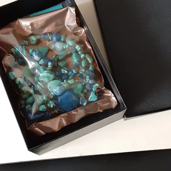 Jay King Turquoise & Lapis Necklace - Picture 4 of 4